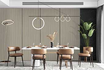 汉中轻奢风格-餐厅