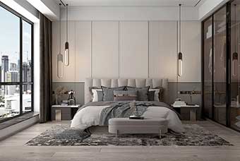 汉中现代风格-卧室