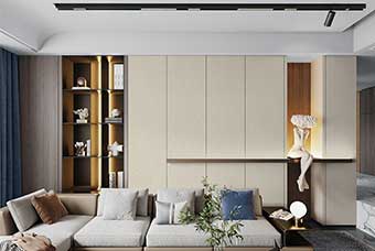 汉中北欧风格-客厅