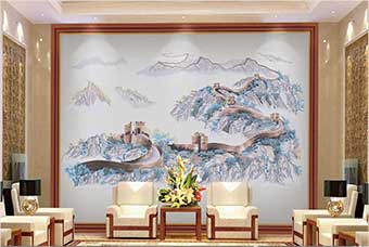 汉中森佰汇航空纤维墙咔（唯我中华）