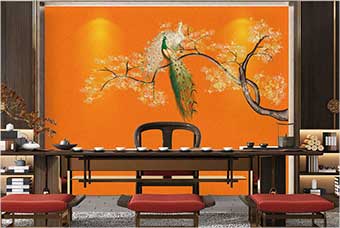 汉中森佰汇航空纤维墙咔（春花秋月）