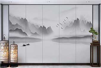 汉中森佰汇航空纤维（山水画系列）