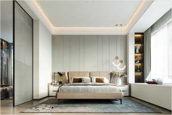 汉中卧室空间案例