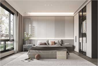 汉中卧室空间案例